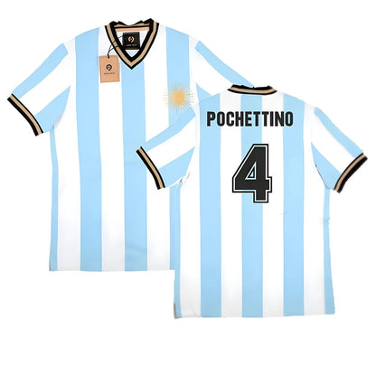 False Nein Argentina Home Vintage Shirt (POCHETTINO 4)_0