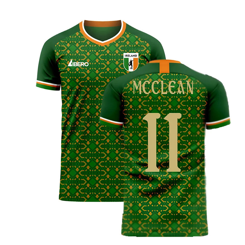 Ireland 2025-2026 Home Concept Football Kit (Libero) (MCCLEAN 11)_0