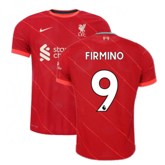 Liverpool 2021-2022 Vapor Home Shirt (FIRMINO 9)_0