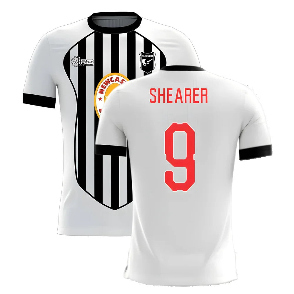  Newcastle 2025-2026 Home Concept Football Kit (Airo) (SHEARER 9)_4