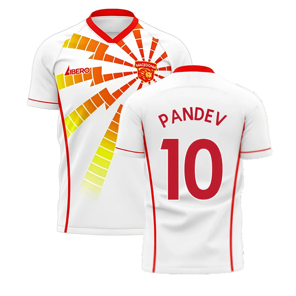  North Macedonia 2025-2026 Away Concept Shirt (Libero) (Pandev 10)_4