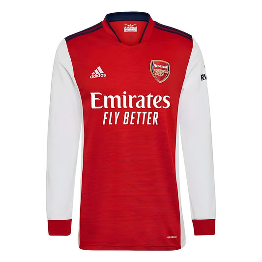 Arsenal 2021-2022 Long Sleeve Home Shirt_1