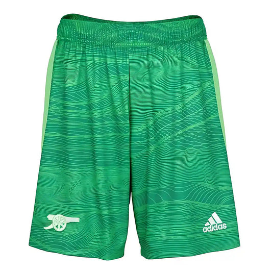Arsenal 2021-2022 Home Goalkeeper Shorts (Solar Lime) - Kids_1