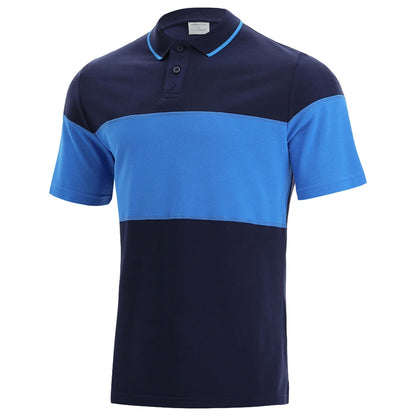 2021-2022 Scotland Leisure Polycotton Polo Shirt (Navy-Blue)_1
