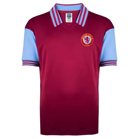 Aston Villa 1980 Retro Football Shirt_1