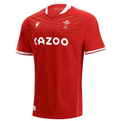 2021-2022 Wales Home Poly Rugby Shirt (Kids)_1