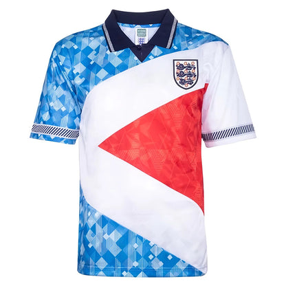 England 1990 Mash Up Retro Football Shirt_0