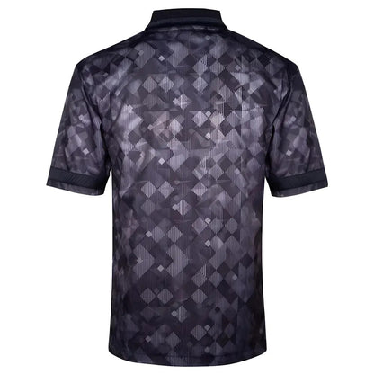 England 1990 Black Out Retro Football Shirt_1
