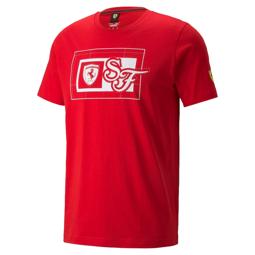 2022 Ferrari Race Graphic Tee (Red)_1