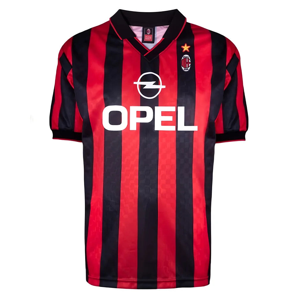 AC Milan 1996 Home Retro Shirt (Weah 9)_4