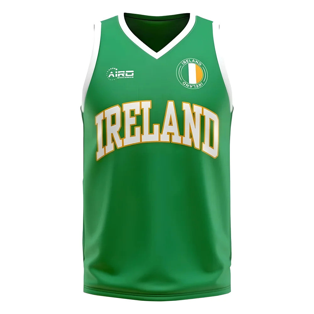 Ireland Home Concept Basketball Shirt_0