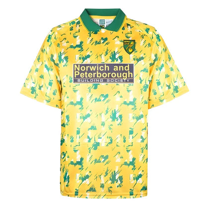 Norwich City 1993 Home Retro Shirt_0
