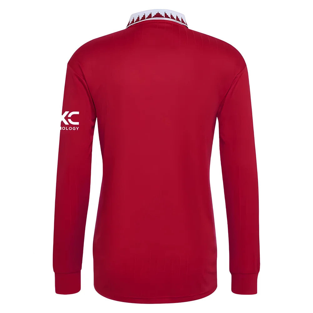 2022-2023 Man Utd Long Sleeve Home Shirt (RASHFORD 10)_4