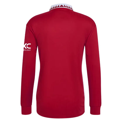 2022-2023 Man Utd Long Sleeve Home Shirt (RASHFORD 10)_4
