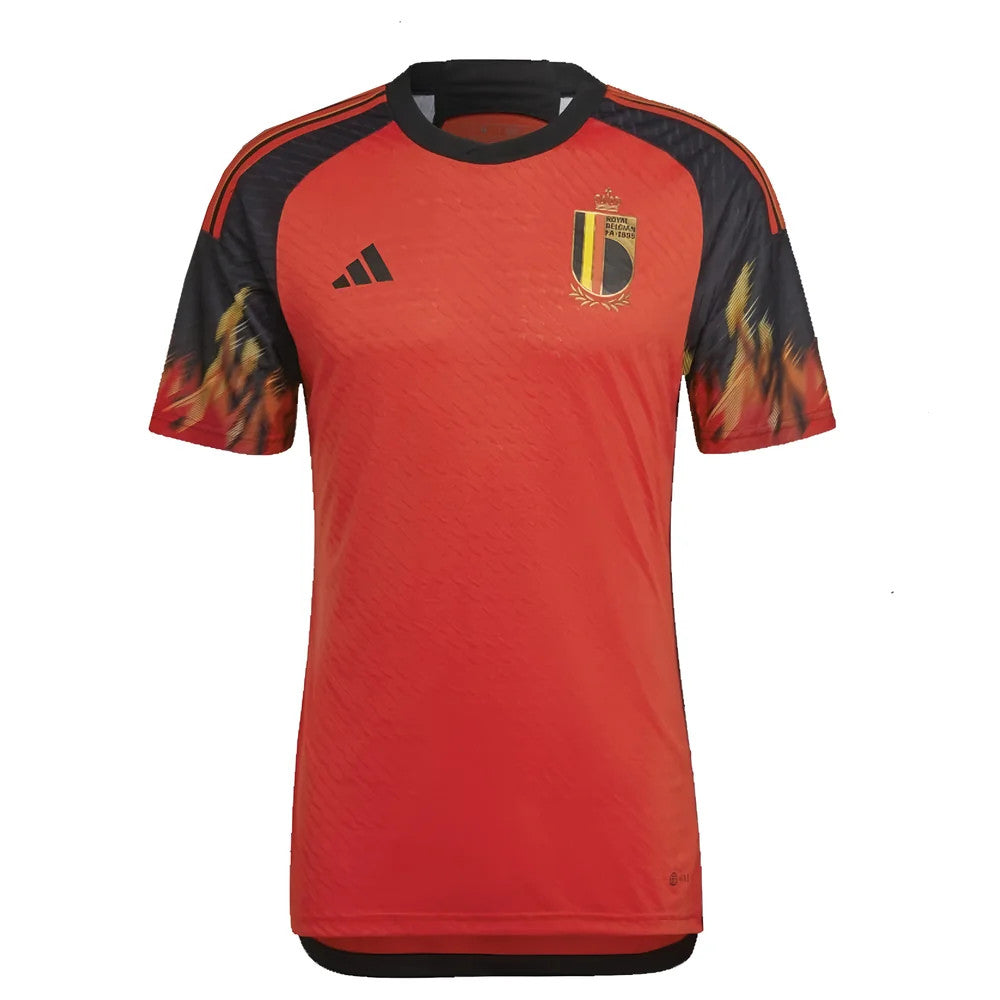 2022-2023 Belgium Authentic Home Shirt (E HAZARD 10)_4