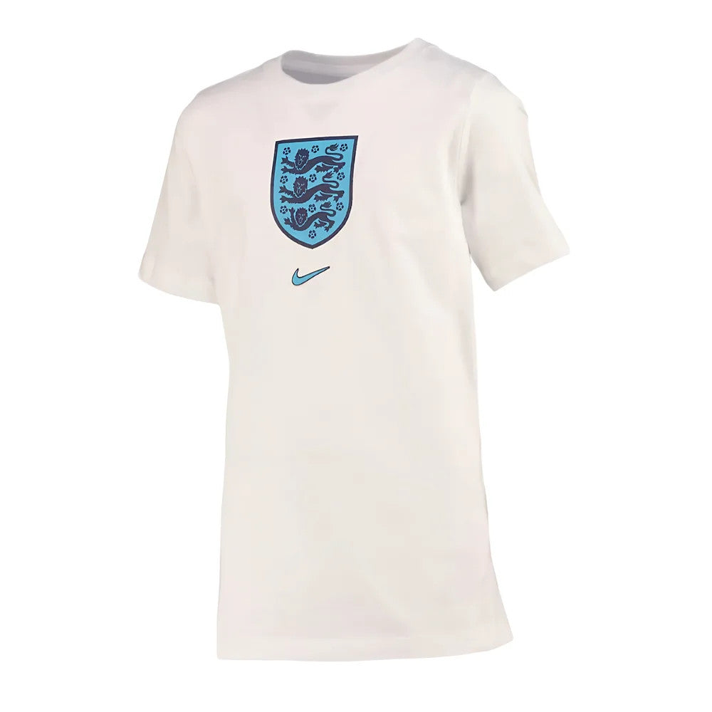 2022-2023 England Crest Tee (White) - Kids (Bellingham 22)_4