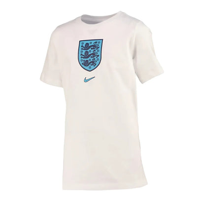 2022-2023 England Crest Tee (White) - Kids (Bellingham 22)_4