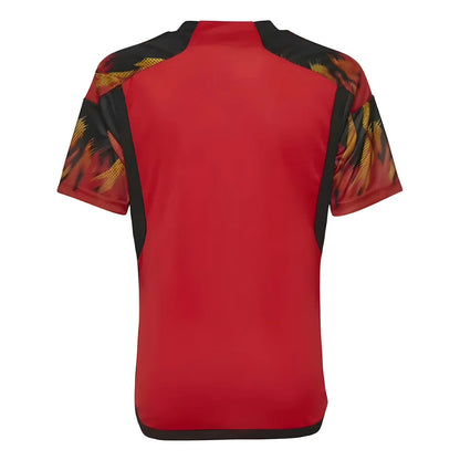2022-2023 Belgium Home Shirt (Kids) (E Hazard 10)_4