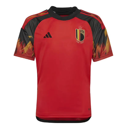 2022-2023 Belgium Home Shirt (Kids) (E Hazard 10)_4