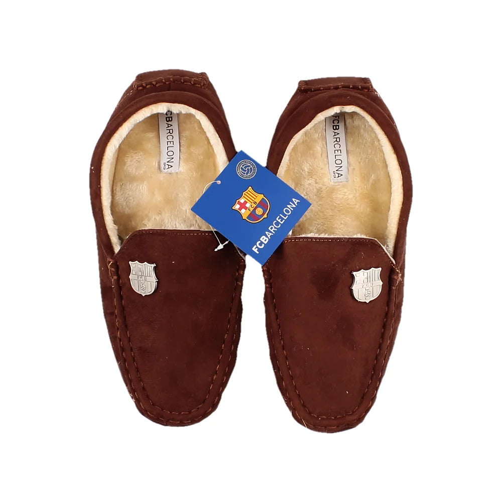 Barcelona Moccasain Slippers Size 7-8 (Brown)_1
