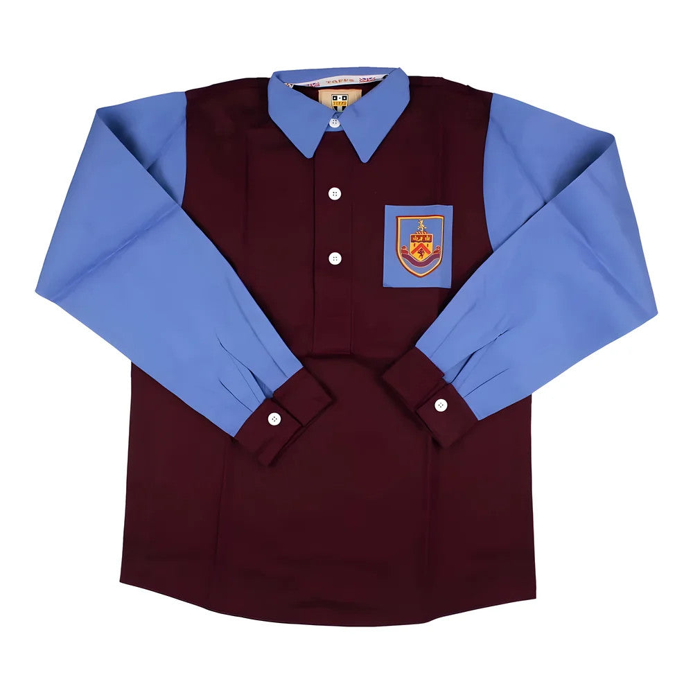 Burnley 1940s Home Long Sleeve Retro Shirt_1