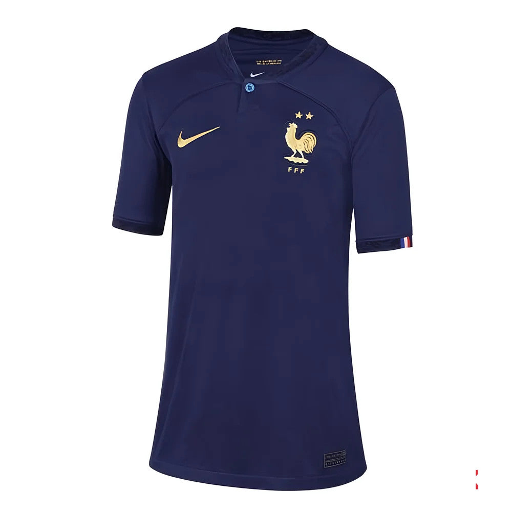 2022-2023 France Home Shirt - Kids (Mbappe 10)_4