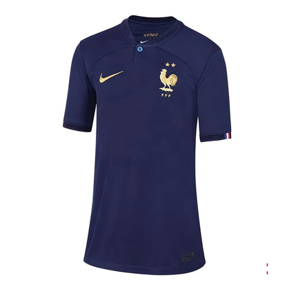 2022-2023 France Home Shirt - Kids (Mbappe 10)_4