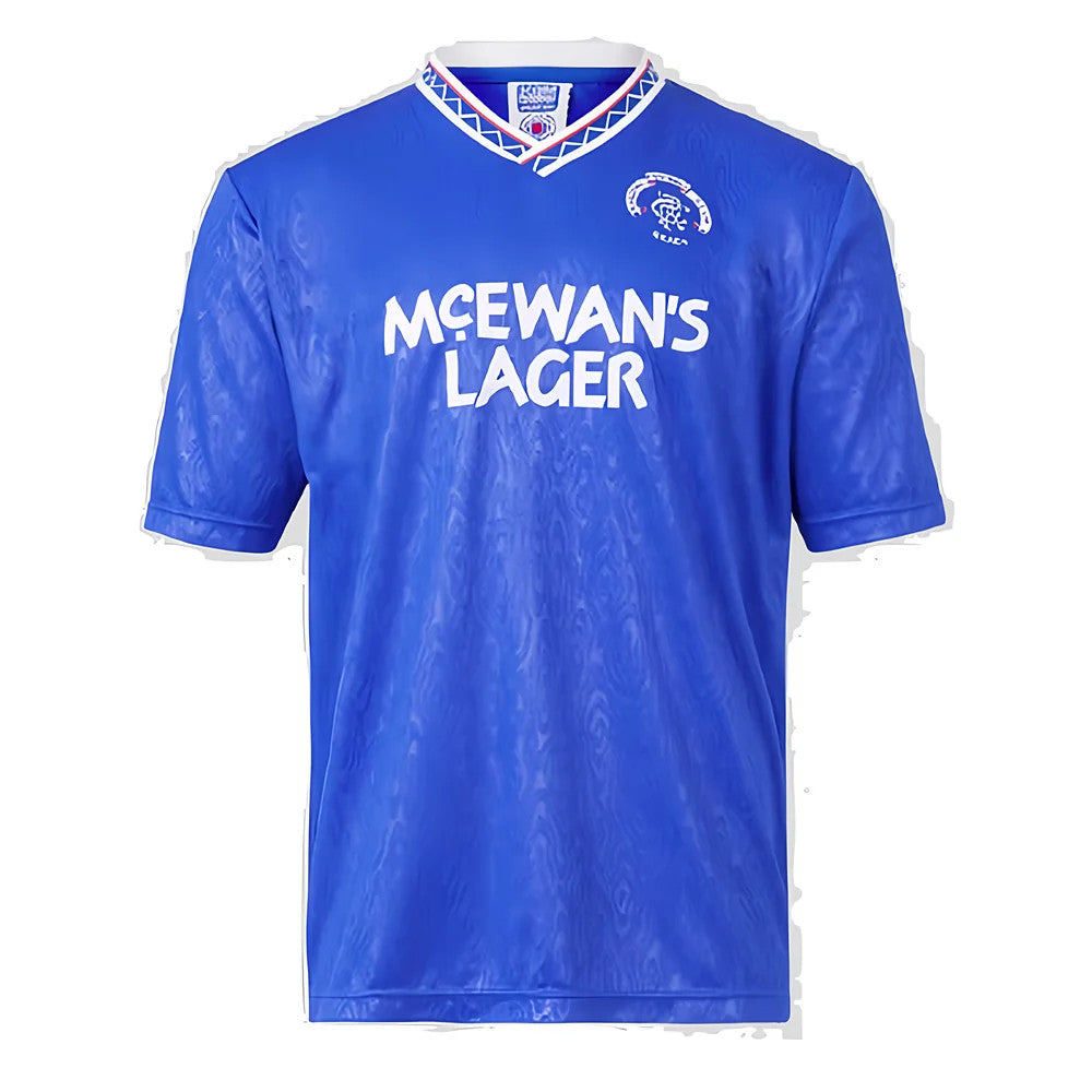 Rangers 1990 Home Retro Football Shirt_0