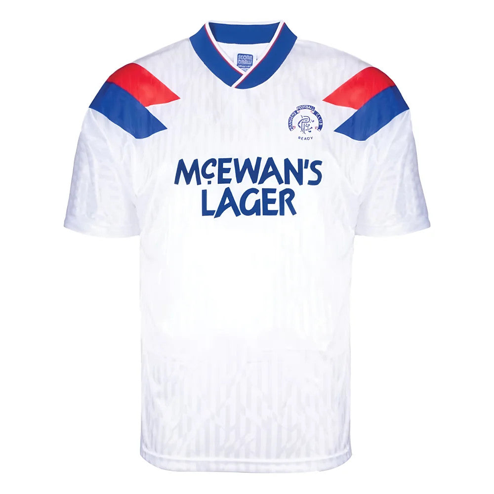 Rangers 1990 Away Retro Football Shirt_0