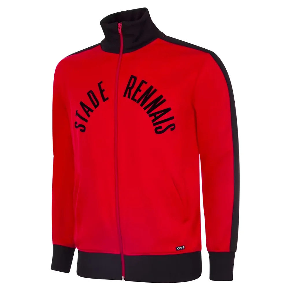 Stade Rennais 1970-71 Retro Football Jacket_0