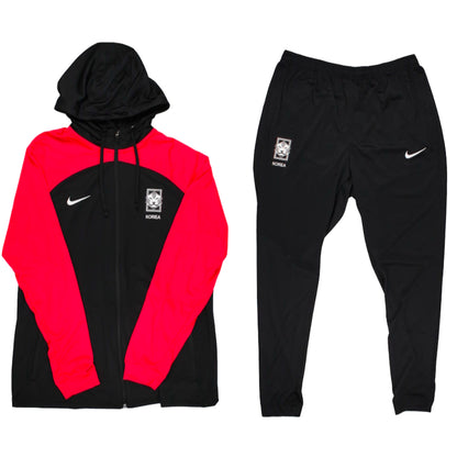 2022-2023 South Korea Dri-FIT Knit Tracksuit (Black)_1