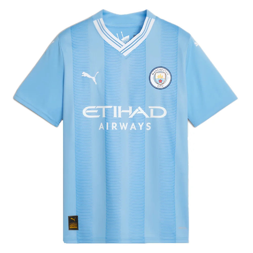 2023-2024 Man City Home Shirt (Kids) (DE BRUYNE 17)_4