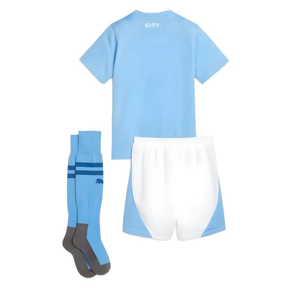 2023-2024 Man City Home Mini Kit (HAALAND 9)_4