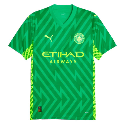 2023-2024 Man City Home Goalkeeper Shirt (Green)_1