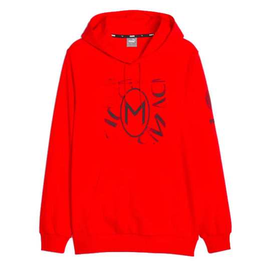 2023-2024 AC Milan FtblCore Graphic Hoody (Red)_1
