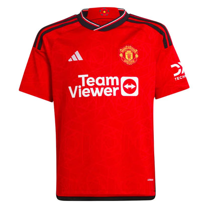 2023-2024 Man Utd Home Shirt (Kids) (Garnacho 17)_4