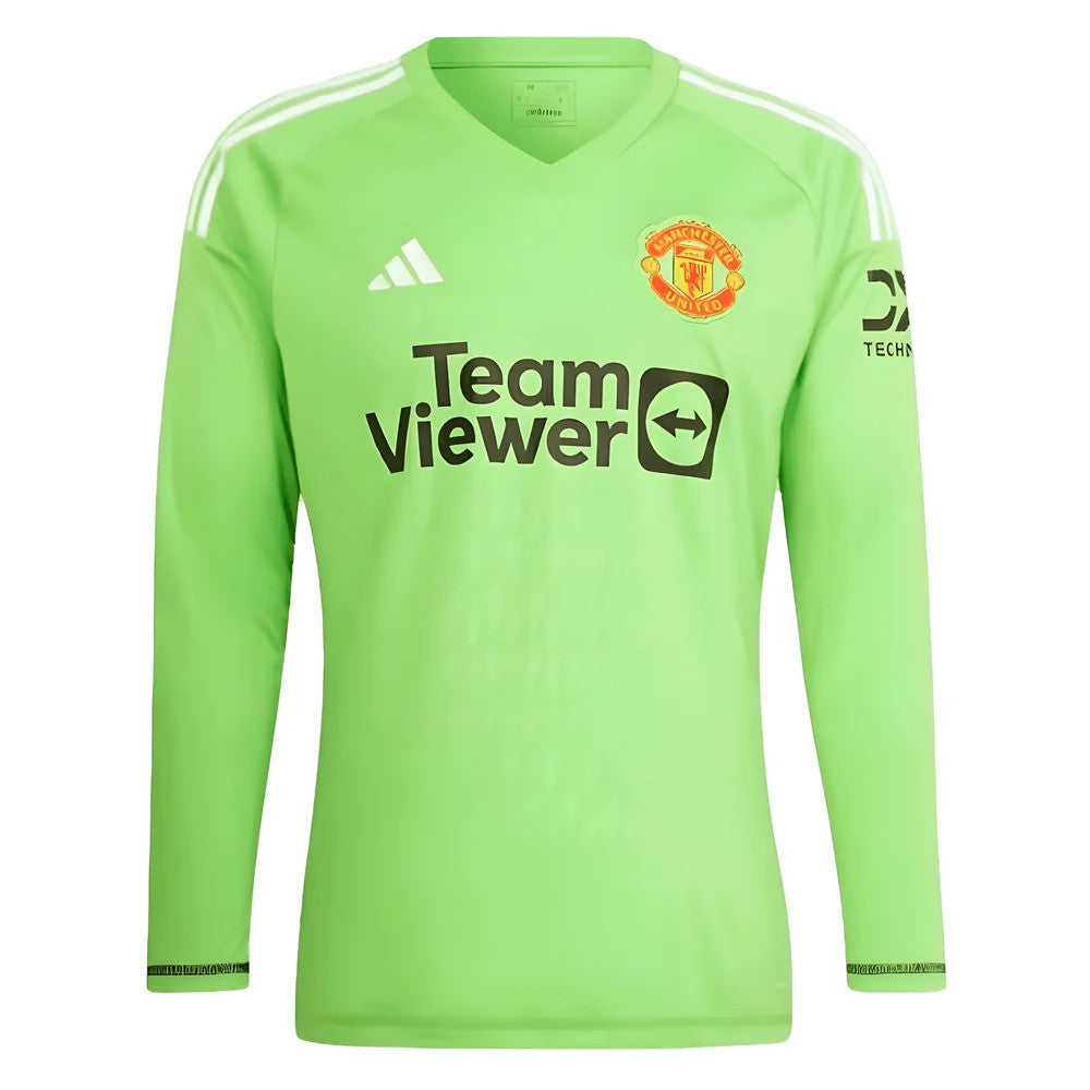 2023-2024 Man Utd Home Goalkeeper Shirt (Solar Green)_1