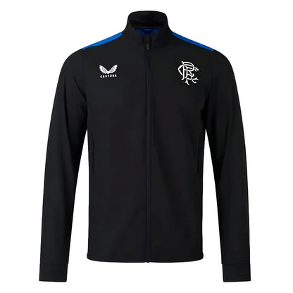 2023-2024 Rangers Players Training Anthem Jacket (Black)_1