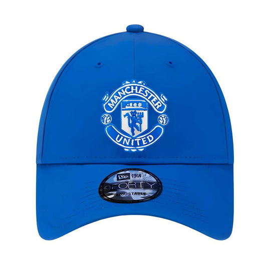 2023-2024 Manchester United 9FORTY Adjustable Cap (Blue)_3