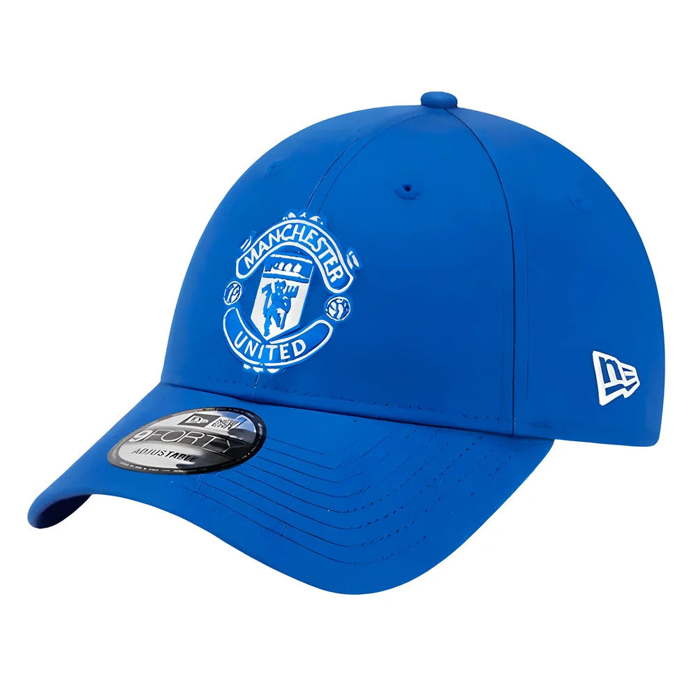 2023-2024 Manchester United 9FORTY Adjustable Cap (Blue)_3