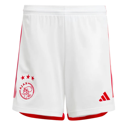 2023-2024 Ajax Home Shorts (White) - Kids_1
