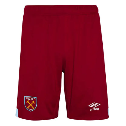2023-2024 West Ham Home Shorts (Claret) - Kids_1