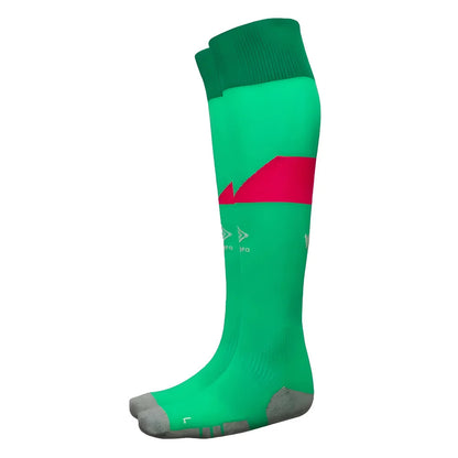 2023-2024 West Ham Home Goalkeeper Socks (Green) - Kids_1