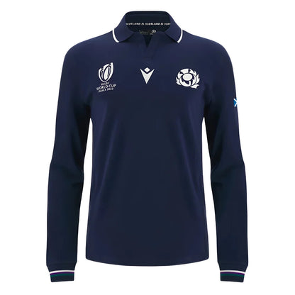 Scotland RWC 2023 Classic Home Rugby Shirt - Long Sleeve_0