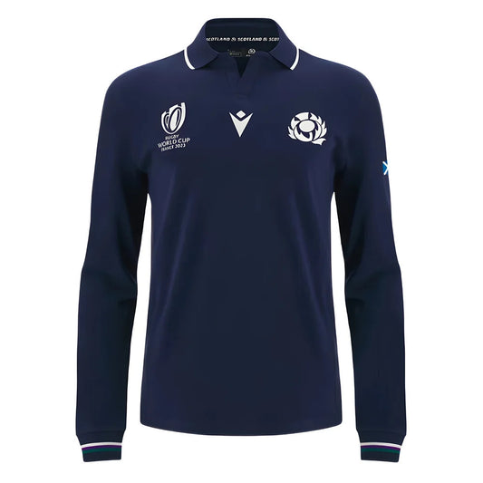 Scotland RWC 2023 Classic Home Rugby Shirt - Long Sleeve_0