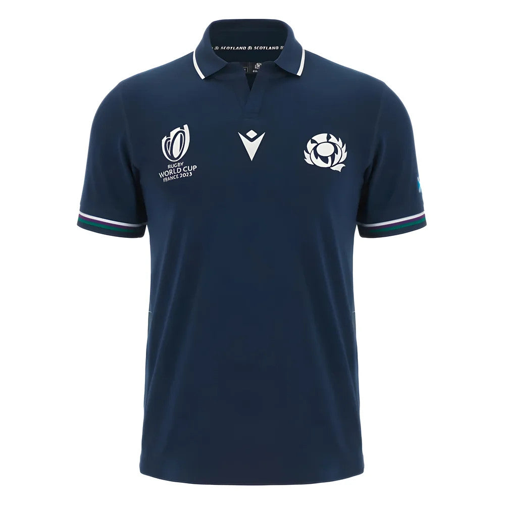 Scotland RWC 2023 Classic Home Rugby Shirt - Short Sleeve_0