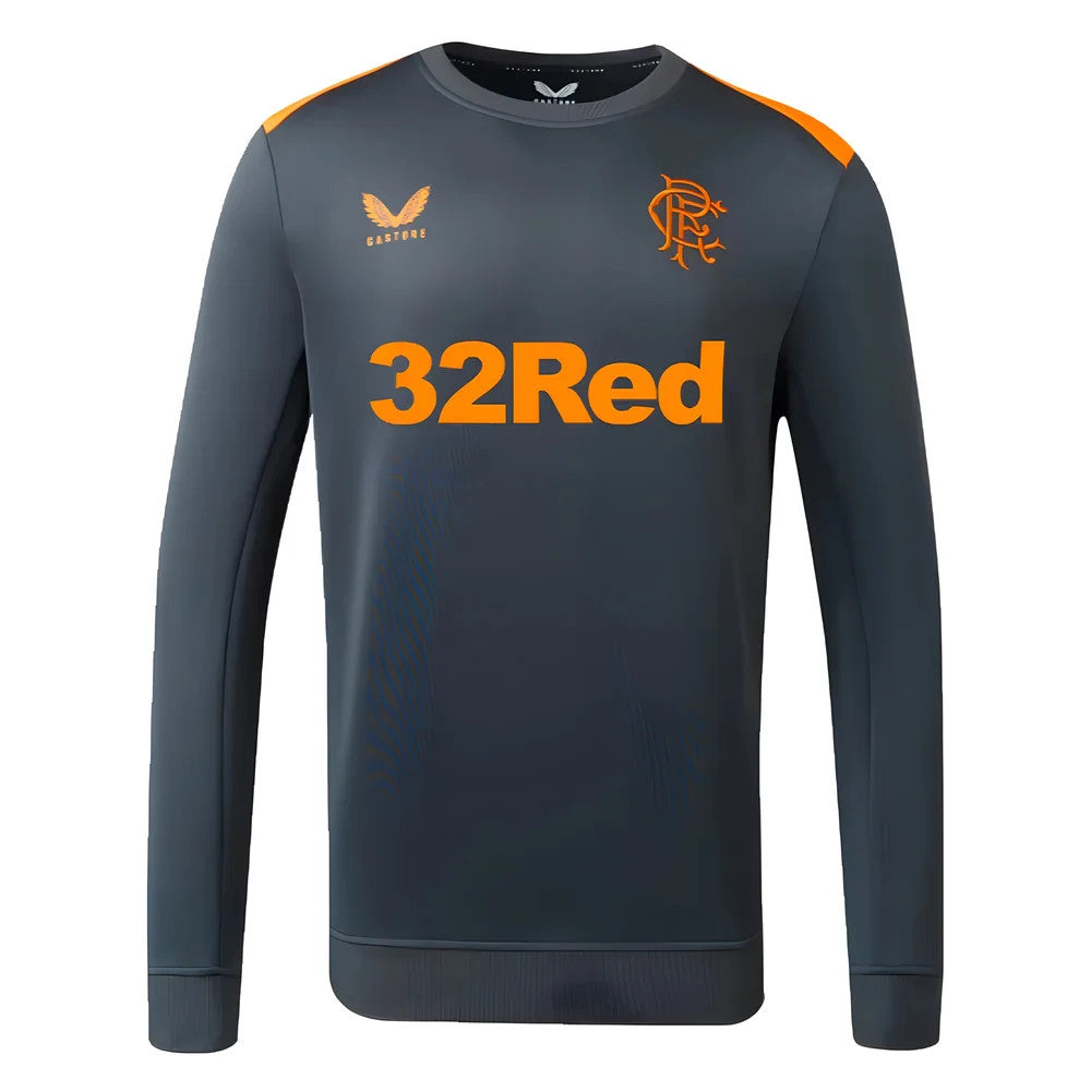 2023-2024 Rangers Coaches Matchday Sweatshirt (Ebony)_1