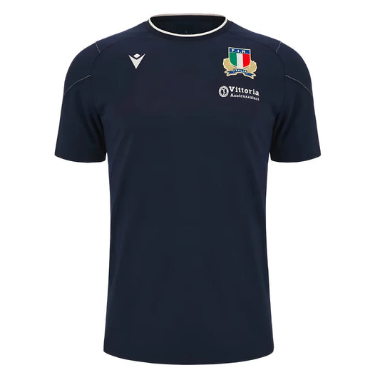 2023-2024 Italy Rugby Travel Player Shirt (Navy)_1