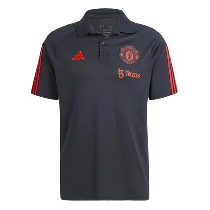 2023-2024 Man Utd Polo Shirt (Black)_1