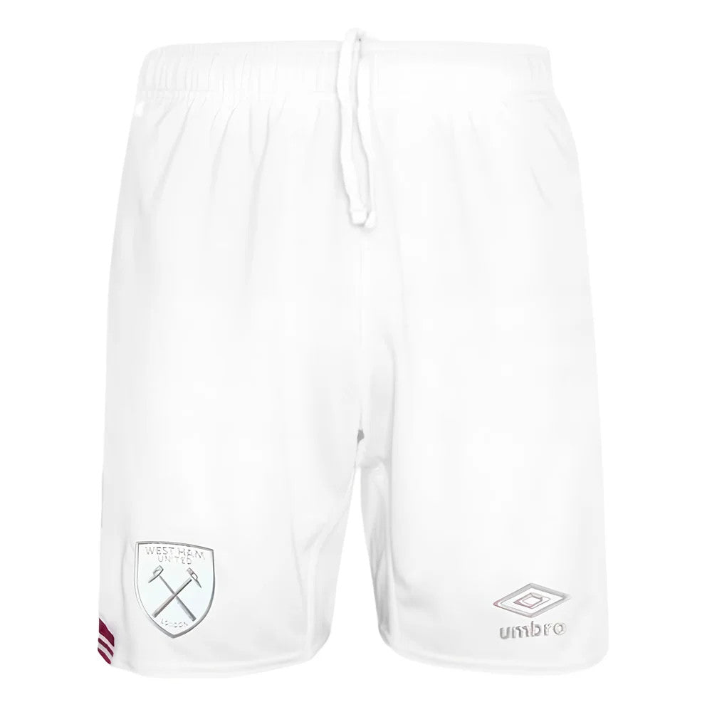 2023-2024 West Ham Away Shorts (White) - Kids_1